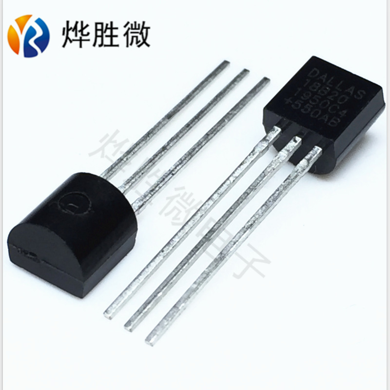 Ds18B20 Dallas To-92 Human Body Temperature Sensor Original Ten