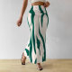 European and American Women's Clothing Amazon Cross-border Explosive 2025 Zebra Pattern Tight High Waist Fishtail Fashion Skirt