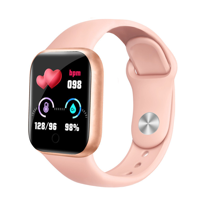 Pulsera inteligente D20, reloj inteligente Y68, frecuencia cardíaca, presión arterial, Bluetooth, podómetro de ejercicio, recordatorio de información, directo de fábrica