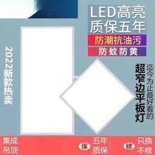 欧普集成吊顶灯卫生间灯厨房灯铝扣板吸顶灯平板灯