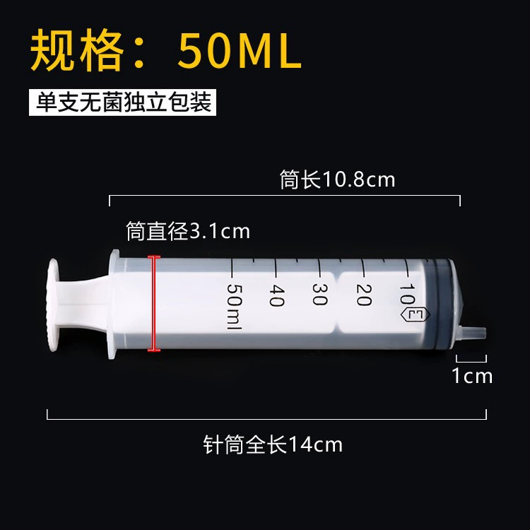 Ветеринарный одноразовый шприц-инжектор с пластиковым корпусом для дозирования жидкостей, заправки парфюмерии, чернил, ручной и электронный