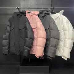 正确版 NFC芯片 鹅家限定款白标环保远征派克大衣户外防风羽绒服