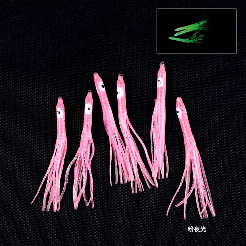 Liansenduo cebo de sello luminoso artificial cebo de calamar cebo biónico Luya cebo de Pesca de Mar cebo suave cebo falso cebo de pesca cebo