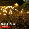 Street decorations solar-powered for gazebo, garden lights