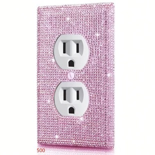 American Standard Switch Panel Socket Panel Diamond Stickers Are Available in Stock. American Rhinestone Switch Stickers with American Standard Diamonds