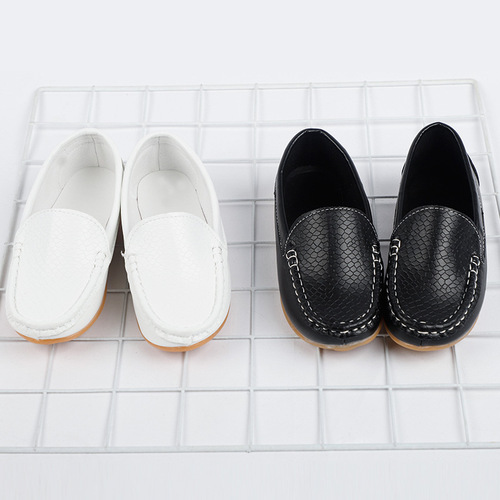 Boys' Summer New Leather Shoes, Dropshipping Boys' Soybean Shoes, Wholesale Leisure Shoes, Single Shoes
