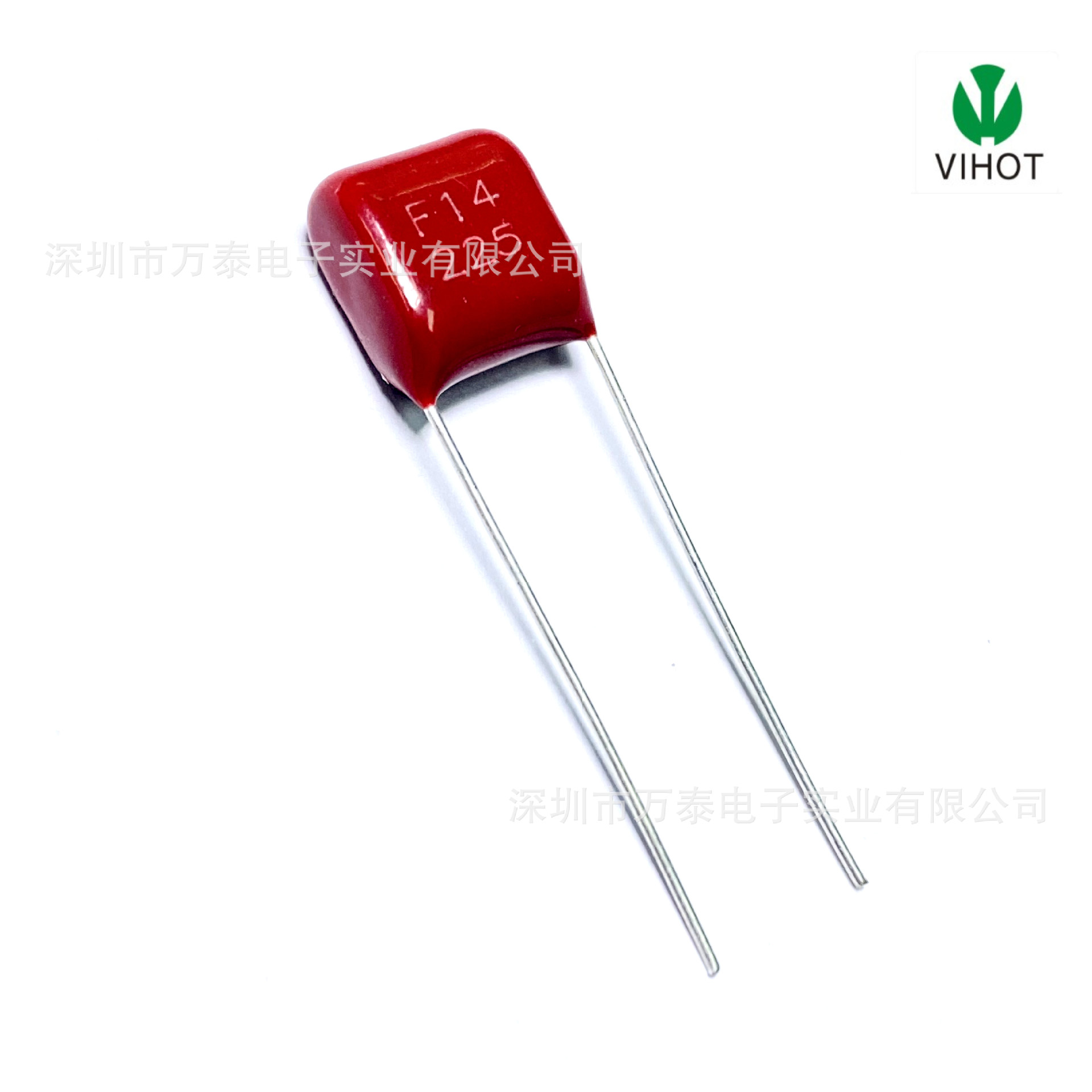 正品CBB电容 CL21X 100V225J 50V/63V 2.2uF 聚酯膜电容 P=7.5MM