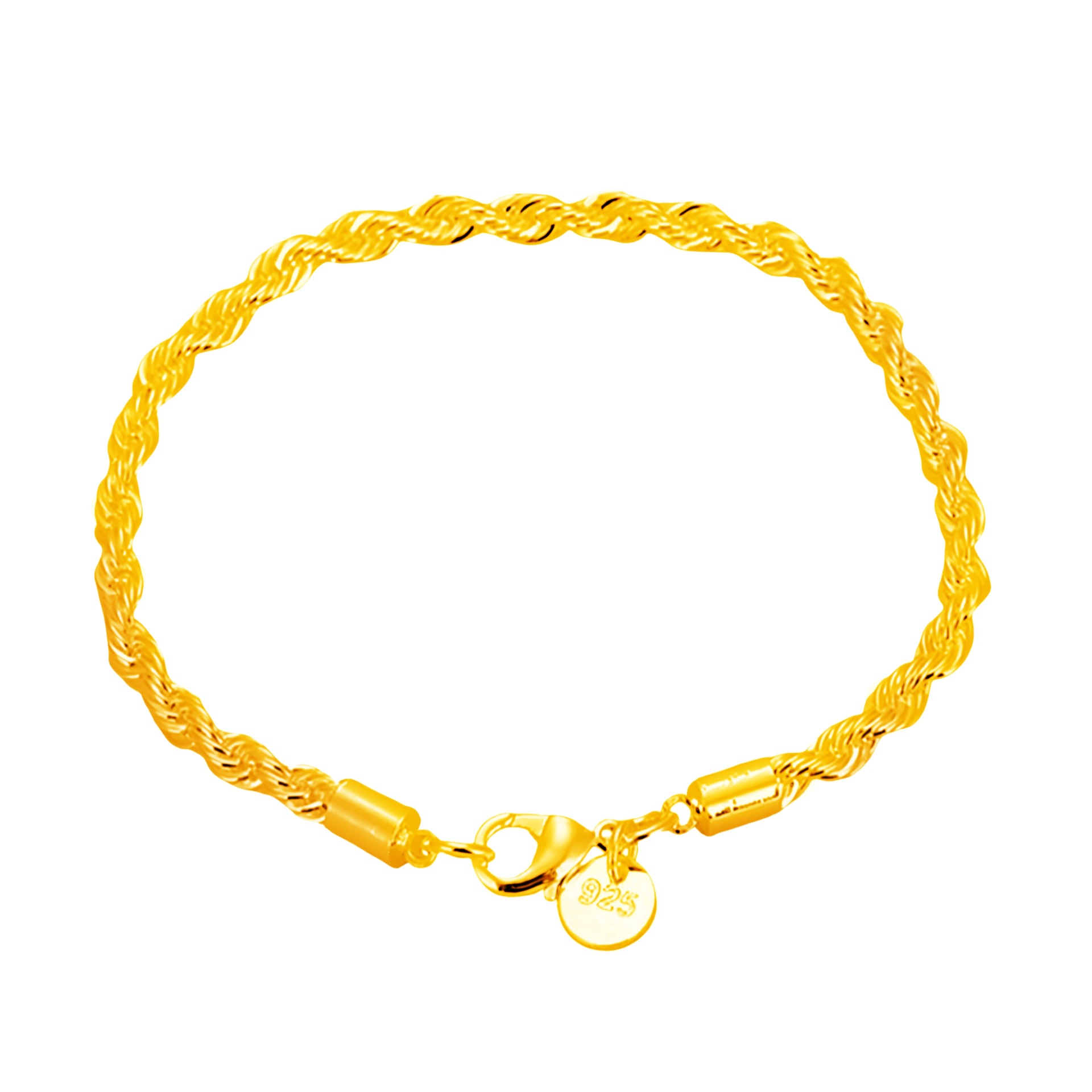 Golden, diameter/size 4, 4mm