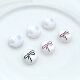 Bow Dark Eye Mushroom Resin Buttons Round Pearlescent Shirt Sweater Knitwear dress DIY Material Buckle