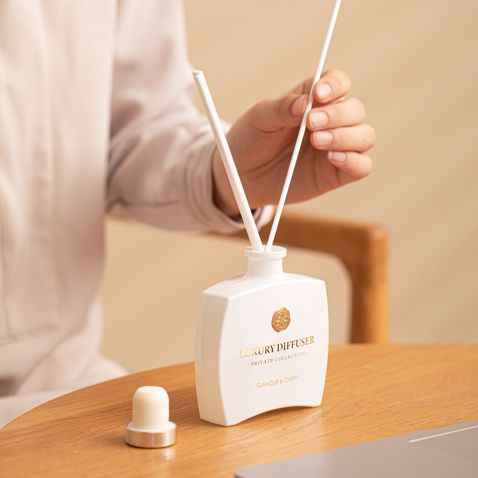 Aromaterapi presentförpackning med långvarig doft för hemmet_voghion.com