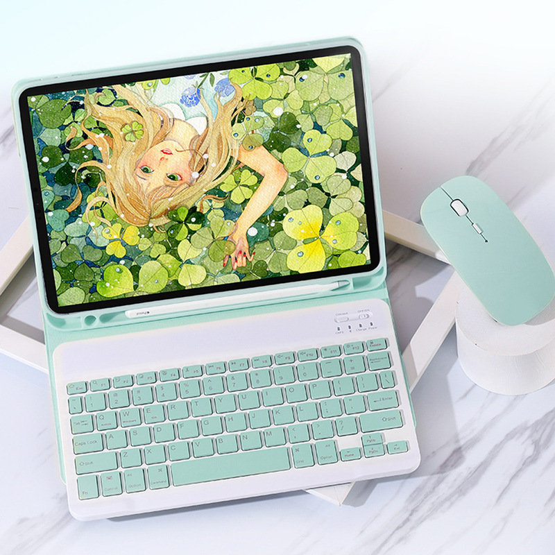 Applicable to Huawei MatePad10.4 Pro10.8 Bluetooth keyboard M6 glory V6 pen slot tablet protective case