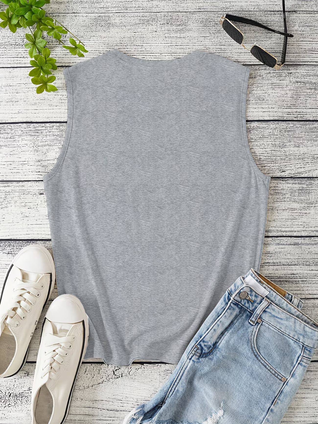 Women's Summer Vest Top Print Design Clothing For Ladies_ecoleips.com