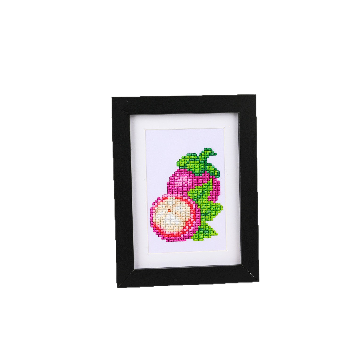 Estación independiente venta caliente 5D pintura de diamantes DIY5 * 7 pulgadas sin marco creativo frutas exóticas manzanas piña transfronterizas