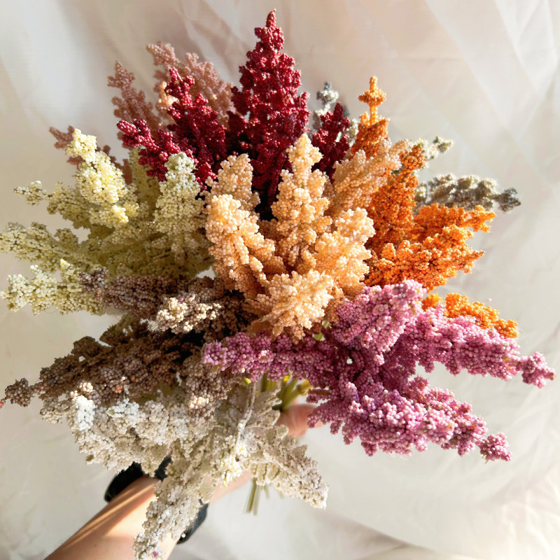 Cross-Border Artificial Wheat Ears, Foam Rice, Pastoral Home Decoration Ornaments, Wedding Photography Fake Flowers, Plant Accessories Cross-Border Artificial Wheat Ears, Foam Rice, Pastoral Home Decoration Ornaments, Wedding Photography Fake Flowers, Plant Accessories