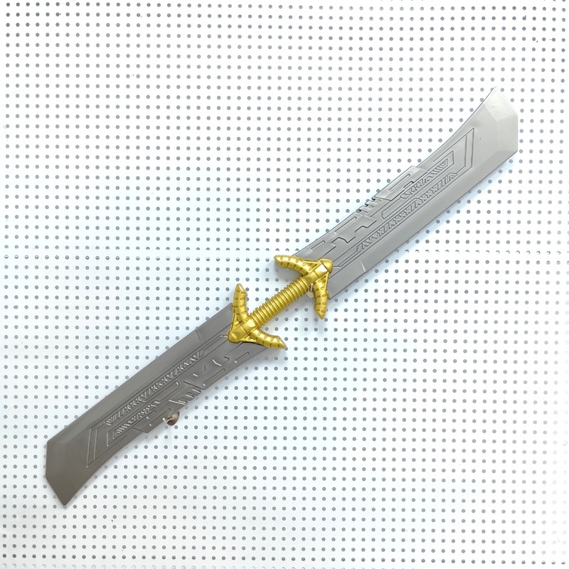 アニメゲーム周辺プラスチックPU材質模型兵器COS道具武器置物玩具未開刃模型|undefined