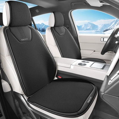 Cotton and linen, suitable for all seasons, simple and elegant car seat cushions, non-slip seat covers