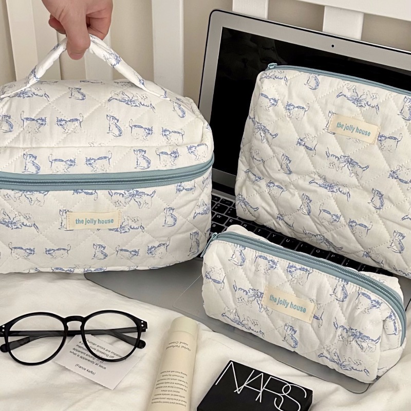 インスタ可爱い蝶結びポーチレディース大容量学生寮収纳バッグペンポーチ中包みペンポーチセット