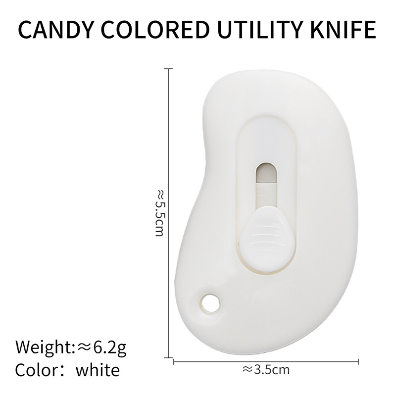 Cuchillo pequeño simple Mini cuchillo portátil Papel de corte de oficina Cuchillo de uso general para abrir Cuchillo expreso