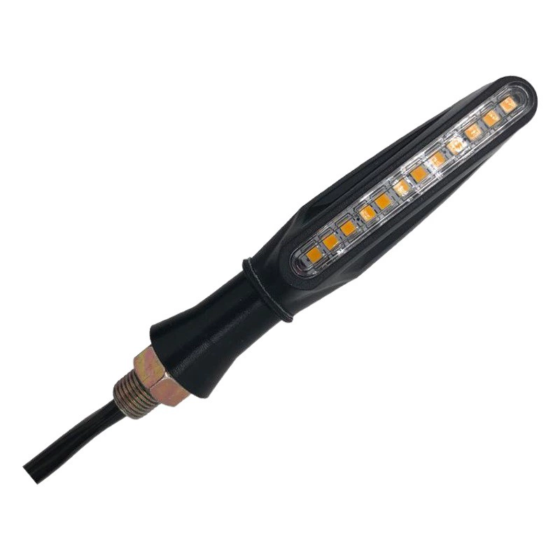 Мотоцикл поворотник одно слово течет вода поворотник Автомобиль Мотоцикл Модификация аксессуары поворотник светодиодный течет вода поворотник свет