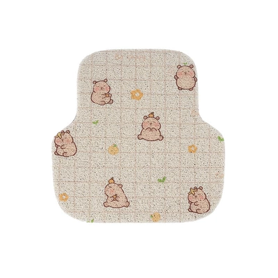Floor Mats Cute Cartoon Non-Slip: Universal Foot Pad - capybara-park-foot-pad
