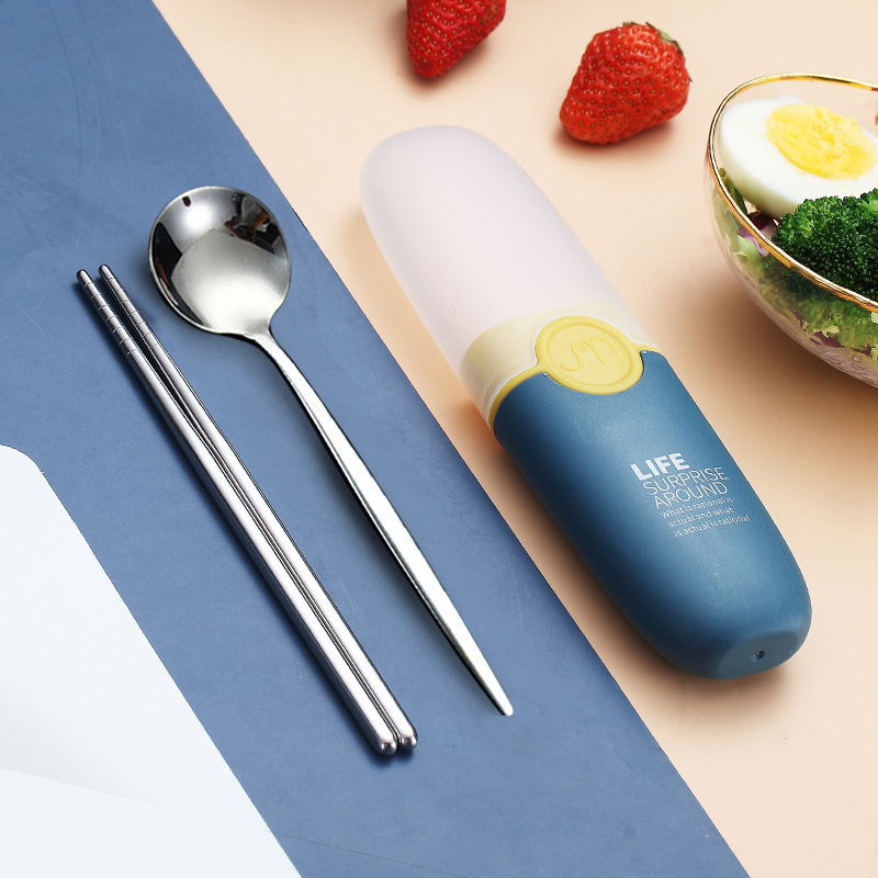 블루 스테인레스 스틸