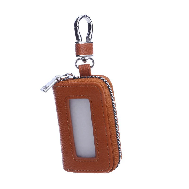 Universal key bag, capacious car keys with zipper, for import