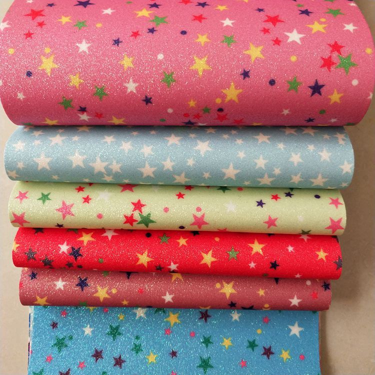 格利特鱼鳞纹PU箱包手袋鞋材包装革面料鱼鳞纹皮革贝壳纹包装革