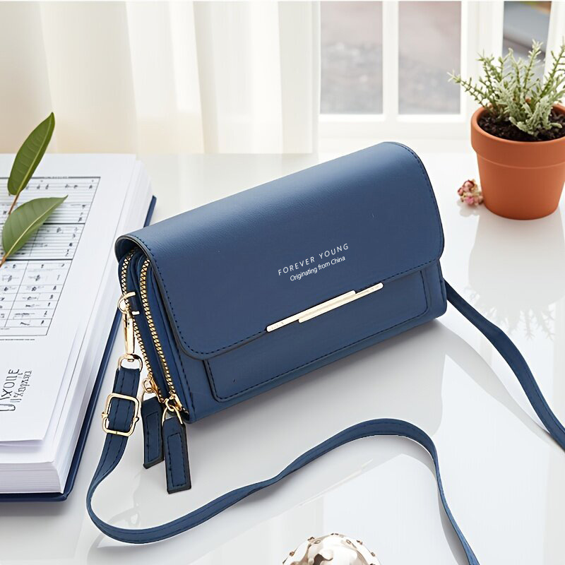 New Fashion Wallet Women's Korean-style Multi-card Hand Bag Large Capacity Casual Shoulder Bag Mobile Phone Bag Wholesale