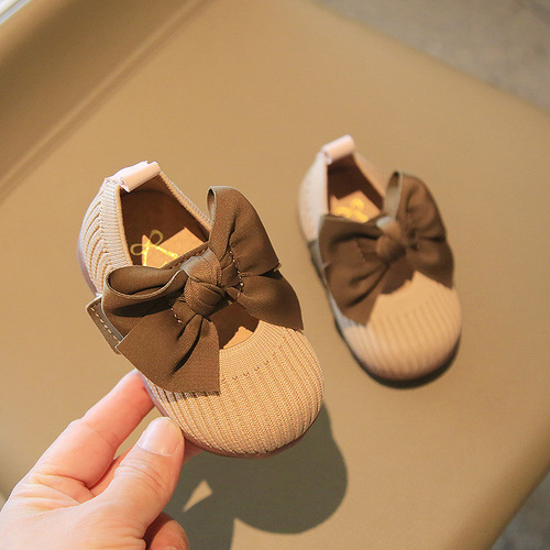 One piece drop shipping for baby girls and children's shoes  children's shoes toddler shoes for girls Korean style soft sole single shoes princess shoes