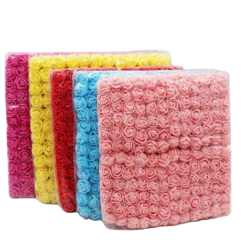Hot -selling gauze foam flower PE rose flower creative candy box…