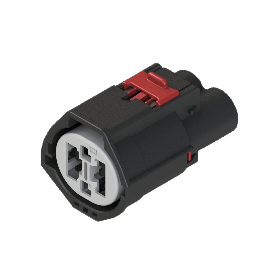 日本矢崎YAZAKI汽车连接器7287-1403-30接插件线对线防水母端黑色