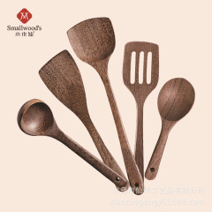@ 小木仙鶏翅木鍋シャベルスプーン天然家庭用無漆無ワックス木シャベル鍋シャベル長柄シャベルスプーン