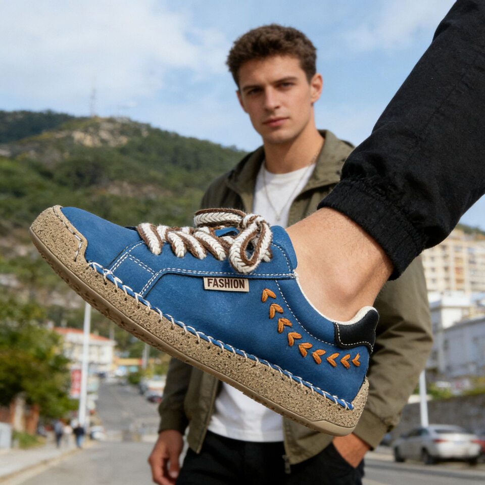 Giày vải canvas unisex cổ thấp đế bằng mũi tròn, phong cách retro thoáng khí chống trượt — 9013 màu vàng, 9013 màu xanh dương, 9013 màu xanh lá cây, 9013 màu đen chi tiết 16