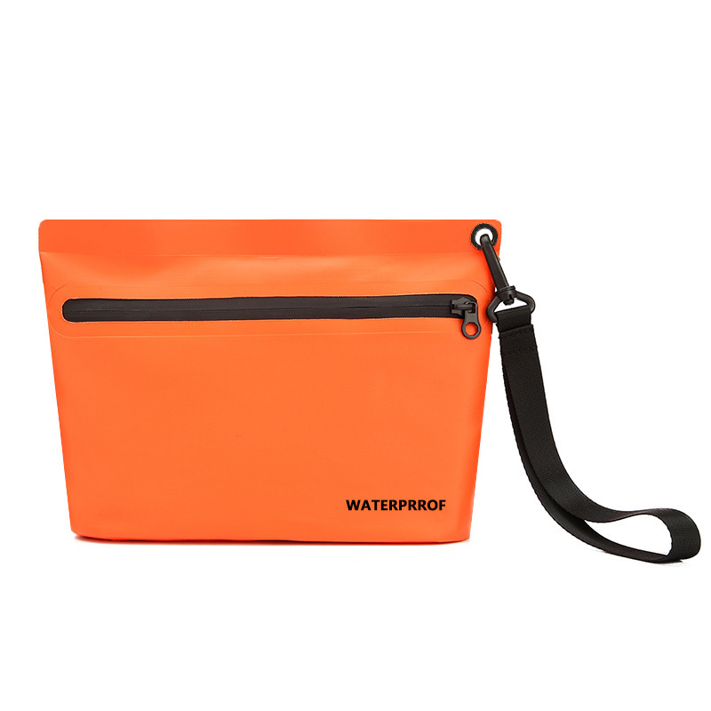 Ventas calientes de nuevos productos separación seca y húmeda bolsa de mano impermeable bolsa de lavado de viaje portátil bolsa de almacenamiento de arena de PVC bolsa impermeable