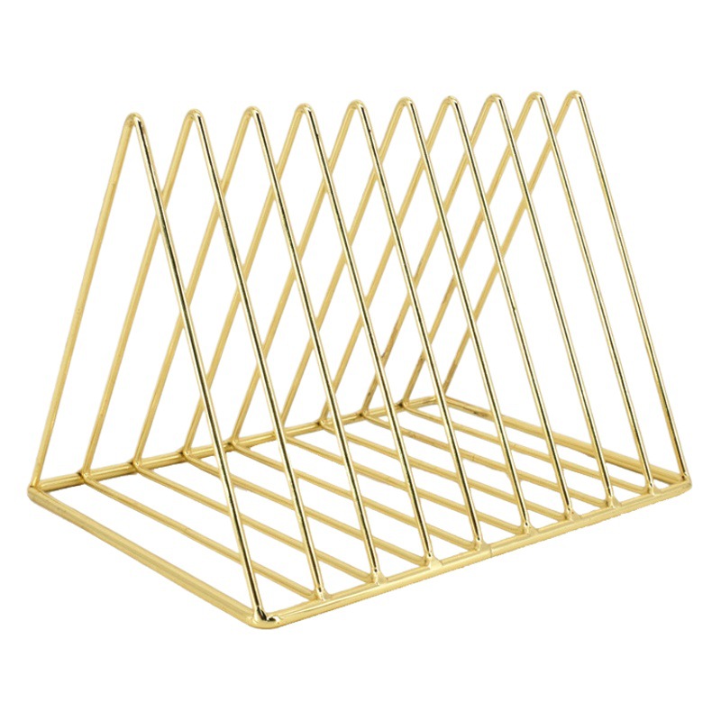 Nórdico ins nueve-rejilla estantería pequeña de metal estante de almacenamiento escritorio de hierro escritorio triángulo estantería de almacenamiento rack