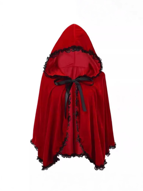 舞台演出服ハロウィーンマントビロード欧米風レディースマント夏薄手ウインドブレーカー花嫁マント|undefined