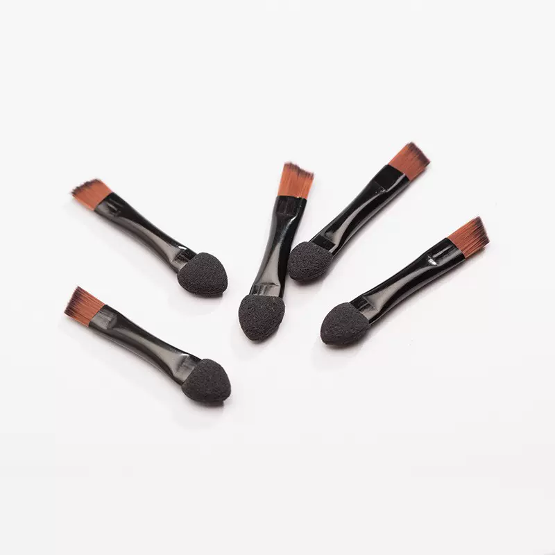 斜头海绵眼影刷黑海绵刷眼影刷粉盒配件美妆工具