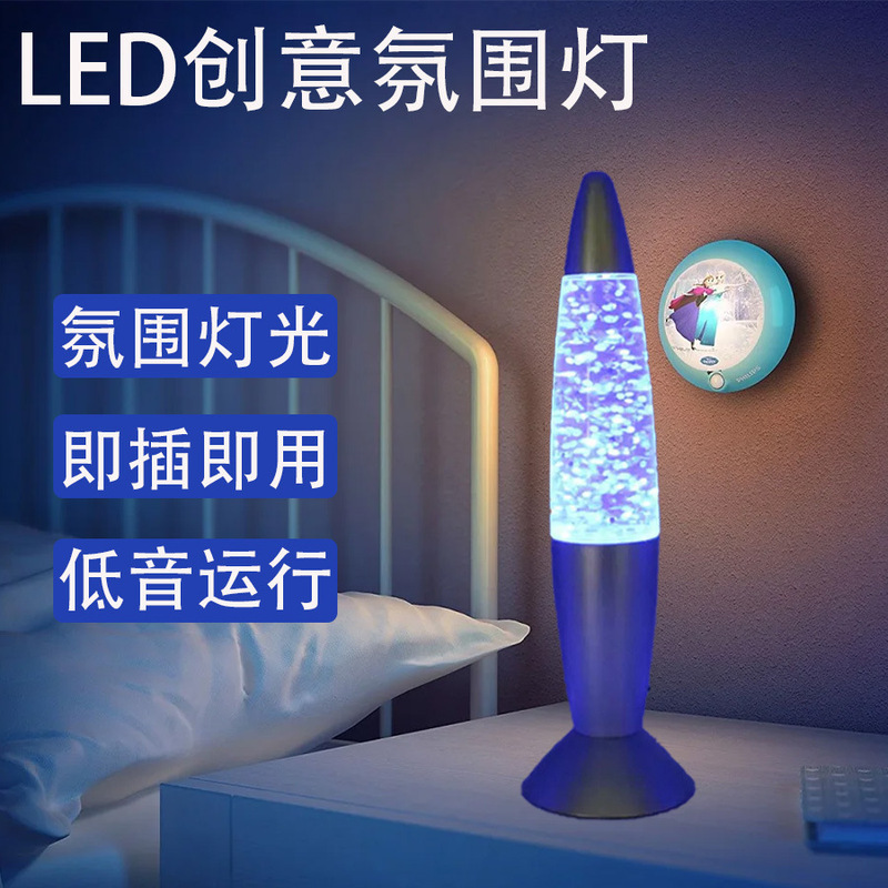 Rocket Lamp Onion Lamp Sequin Lamp Led Color Changing Night Light Bedside Lamp USB Christmas Gift Decoration Holiday Atmosphere Light Rocket Lamp Onion Lamp Sequin Lamp Led Color Changing Night Light Bedside Lamp USB Christmas Gift Decoration Holiday Atmosphere Light