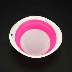 摺疊餌料盆 便攜式加厚硅膠拌餌盆 釣魚和餌盆開餌盆漁具用品批發