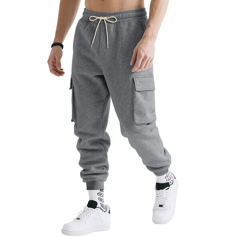 26 Cross-Border Herbst/Winter Amerikanischer Stil Schweres, lockerer High-Street-Freizeit-Sports-Herren-Cargo-Anzug mit vielen Taschen_voghion.com