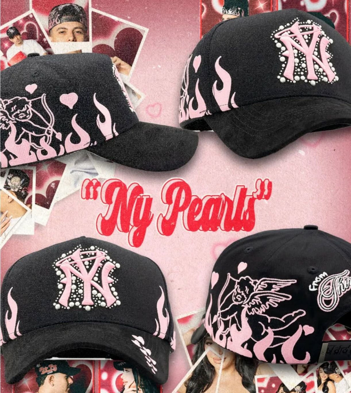 Aliexpress spot Dandy letras bordadas ajustables gorra de boca de pato borde curvo con taladro gorra de béisbol