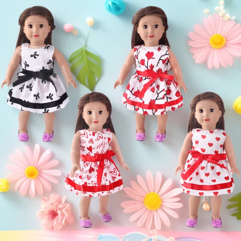 2025 New Model 18inch American Girl Doll Summer Dress Summer Outfit Doll Clothes 2025 New Model 18inch American Girl Doll Summer Dress Summer Outfit Doll Clothes