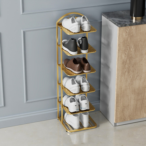 Shoe rack simple doorway economical storage artifact home indoor multi-layer dust-proof space-saving dormitory small shoe cabinet