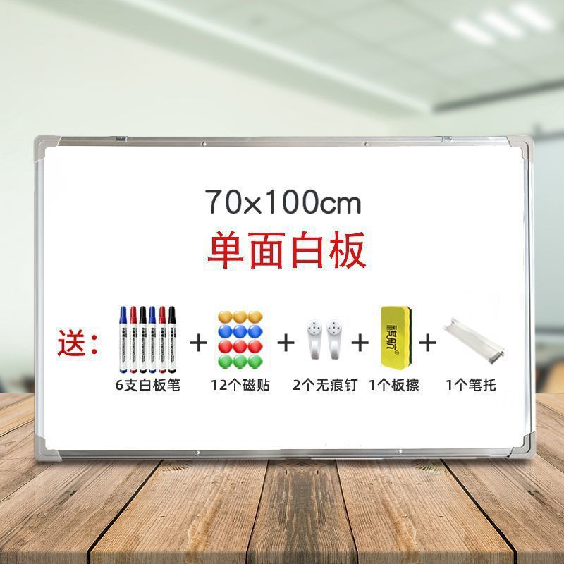 Tabla blanca de escritura doble cara colgante magnética tabla blanca de oficina casa tabla negra colgante de pared tabla negra para niños enseñando estudiantes