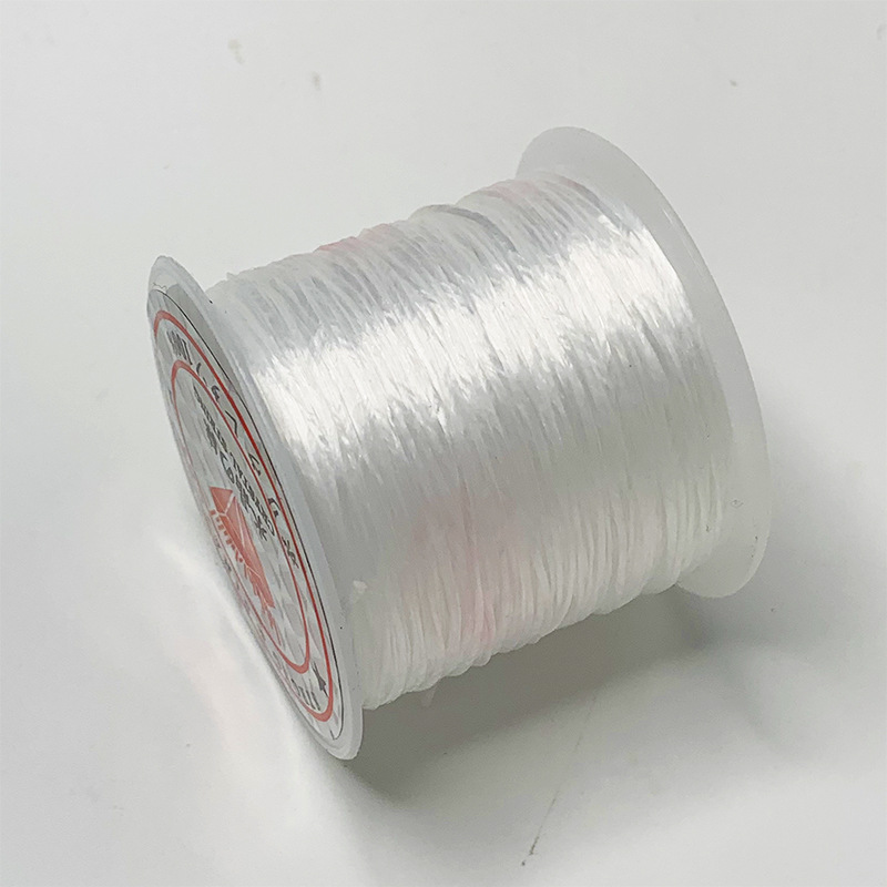 Cordón de pulsera de alta calidad de alambre plano elástico, cordón de cuentas resistente al desgaste, cordón de juego de alta elasticidad, cordón especial para pulsera