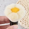 2.5CM white flower base brush