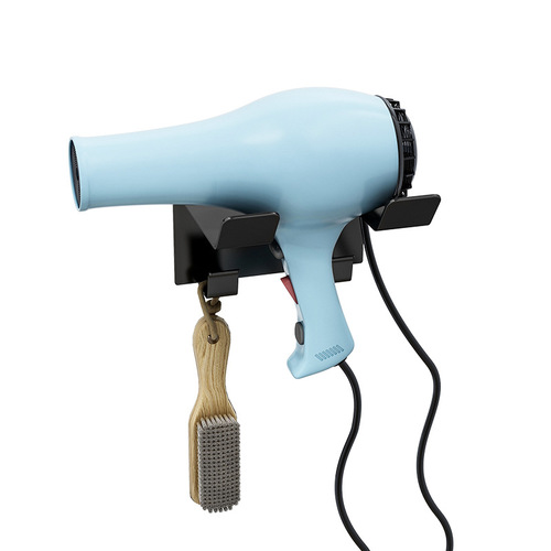 Stainless steel hair dryer stand for bathroom without drilling hair dryer holder for bathroom electric hair dryer stand hotel hair dryer holder