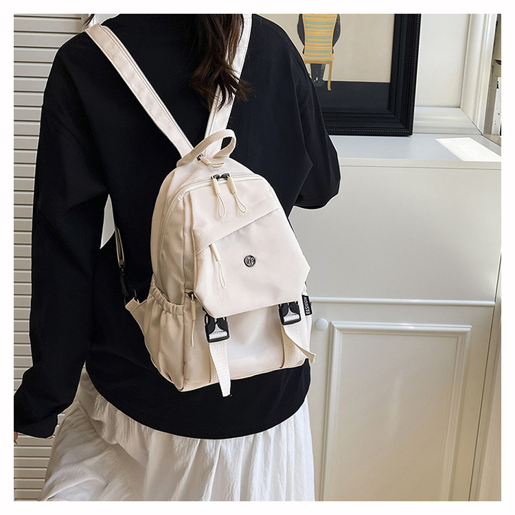 Large-capacity backpack 2025 new style casual Korean-style schoolbag, niche women's travel bag, class commuting bag undefined