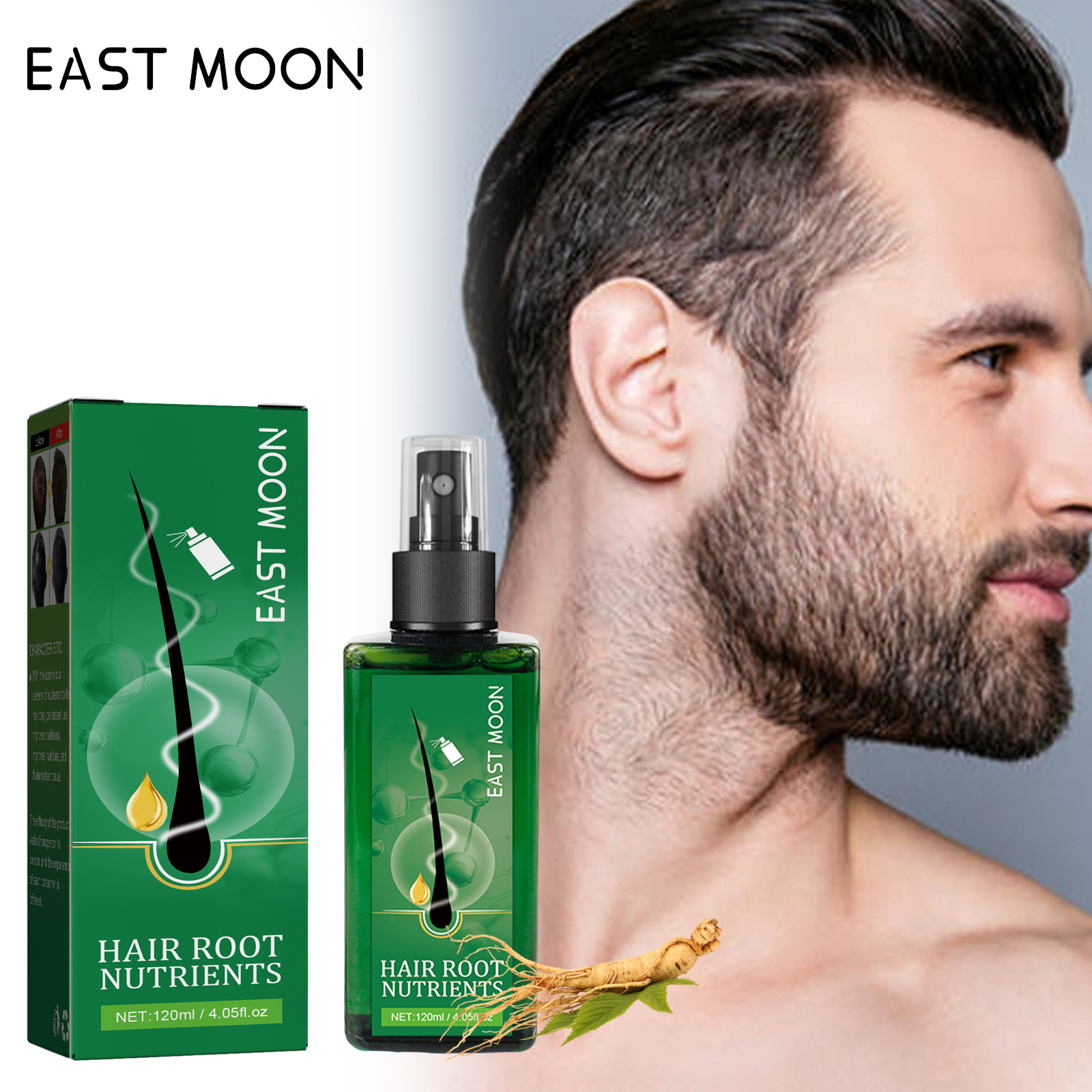 Nährstofflösung für männliches Haarwachstum: Nährende Formel für dickeres, volleres Haar_voghion.com