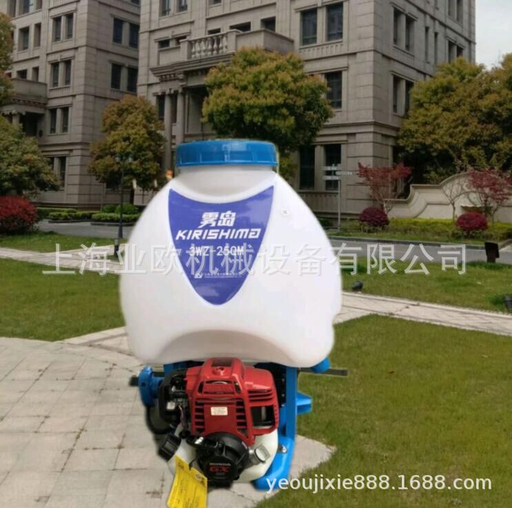 雾岛3WZ-25QM背负式机动喷雾机 雾岛3WZ-25A喷雾打药机GX25发动机